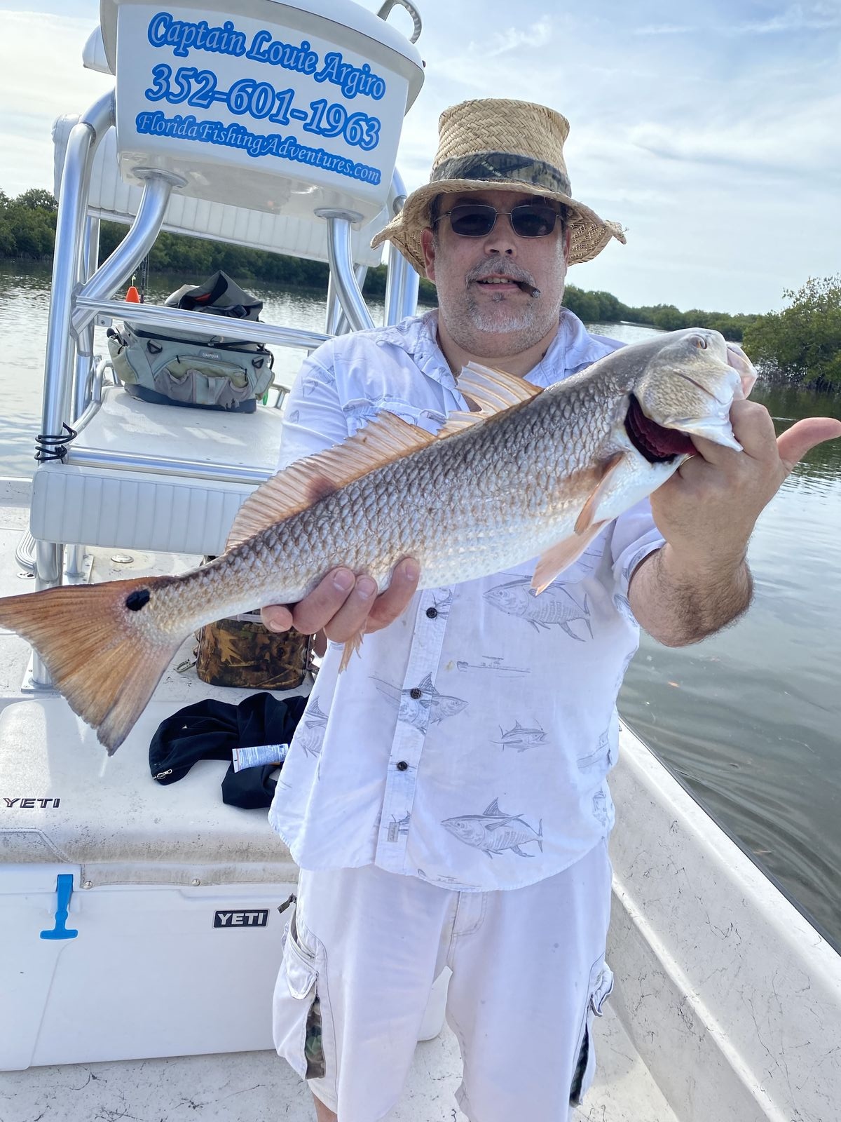 A picture of Crystal River Fishing Charters Trout and Redfish Seek Warmer Waters