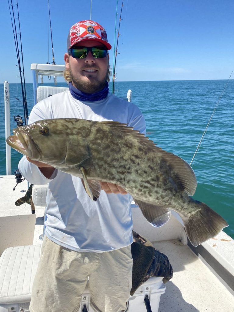 A picture of Crystal River Florida Fishing Adventures Switching Gears: Shallow Water Grouper