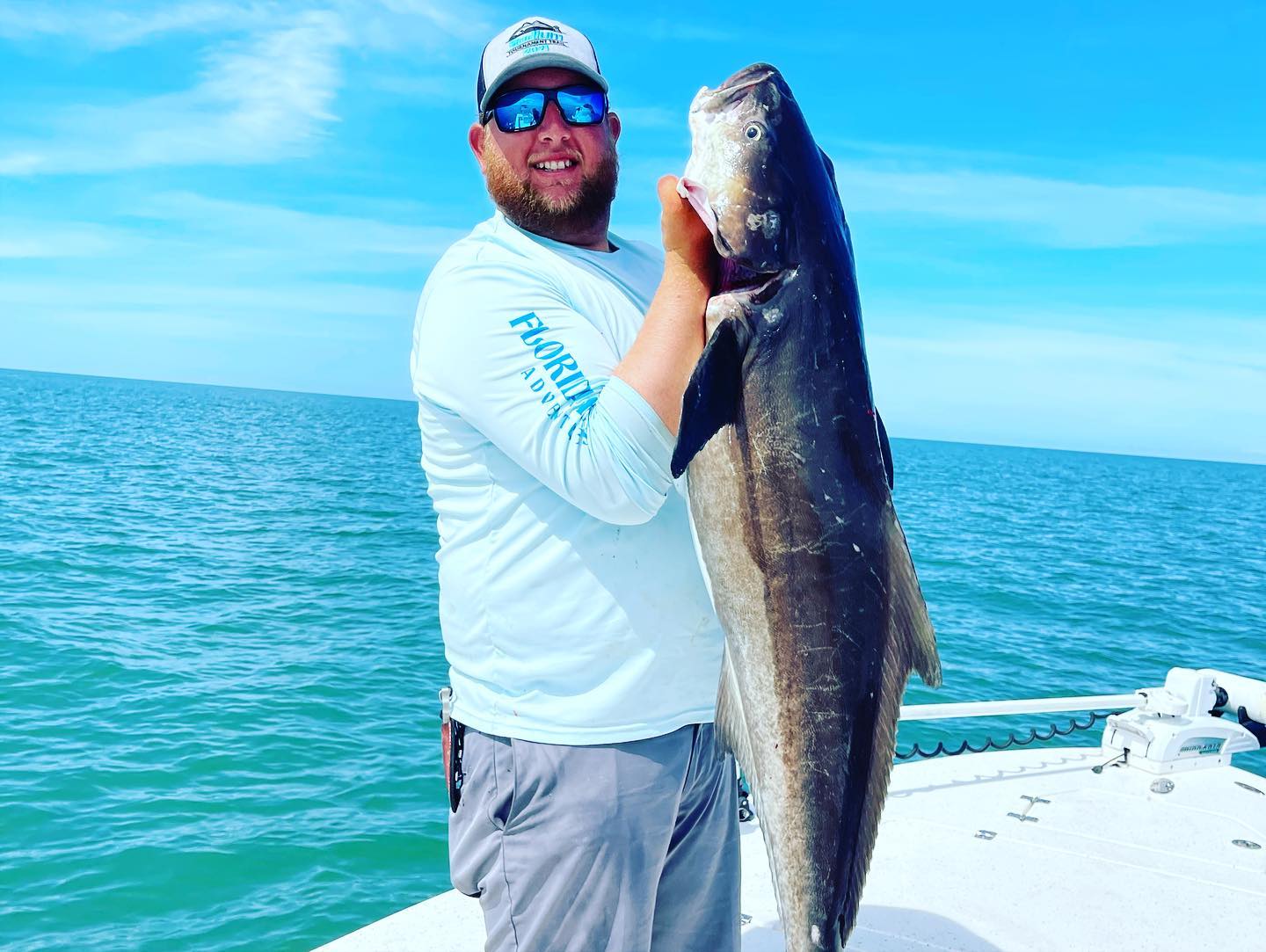 A picture of Crystal River Florida Fishing Adventures Targeting Cobia In Crystal River