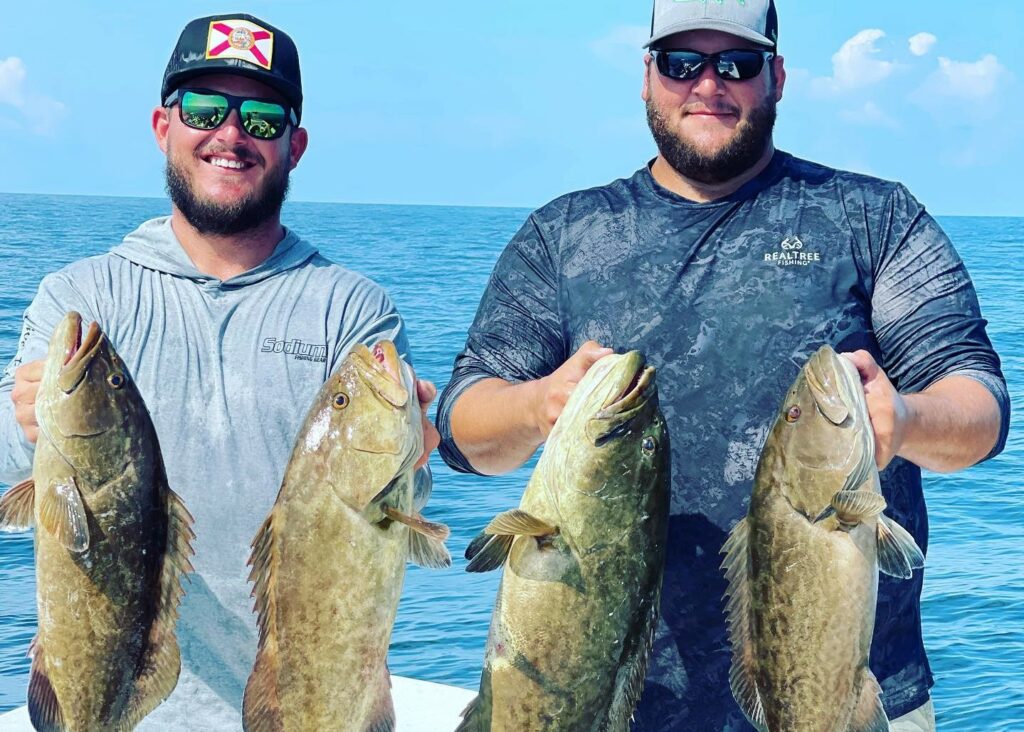 A picture of Crystal River Florida Fishing Adventures Crystal River Grouper Fishing Is Full Steam Ahead