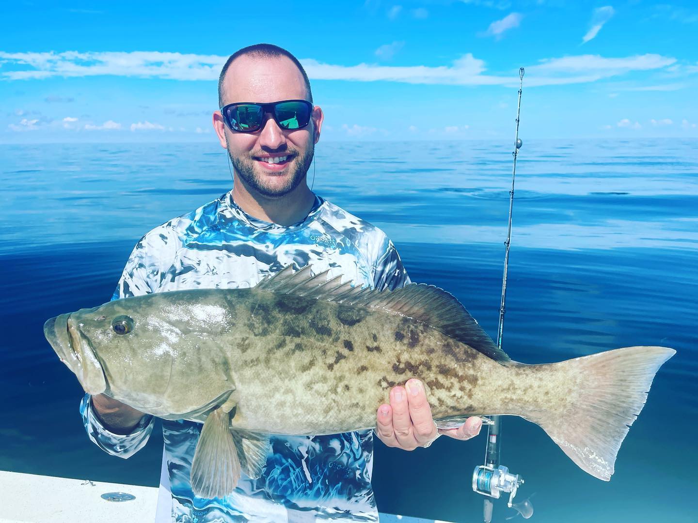 A picture of Crystal River Florida Fishing Adventures Gag Grouper Fishing In Crystal River