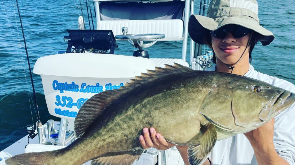 A picture of Crystal River Florida Fishing Adventures Shallow Water Grouper Fishing Kicks Off Sept. 1