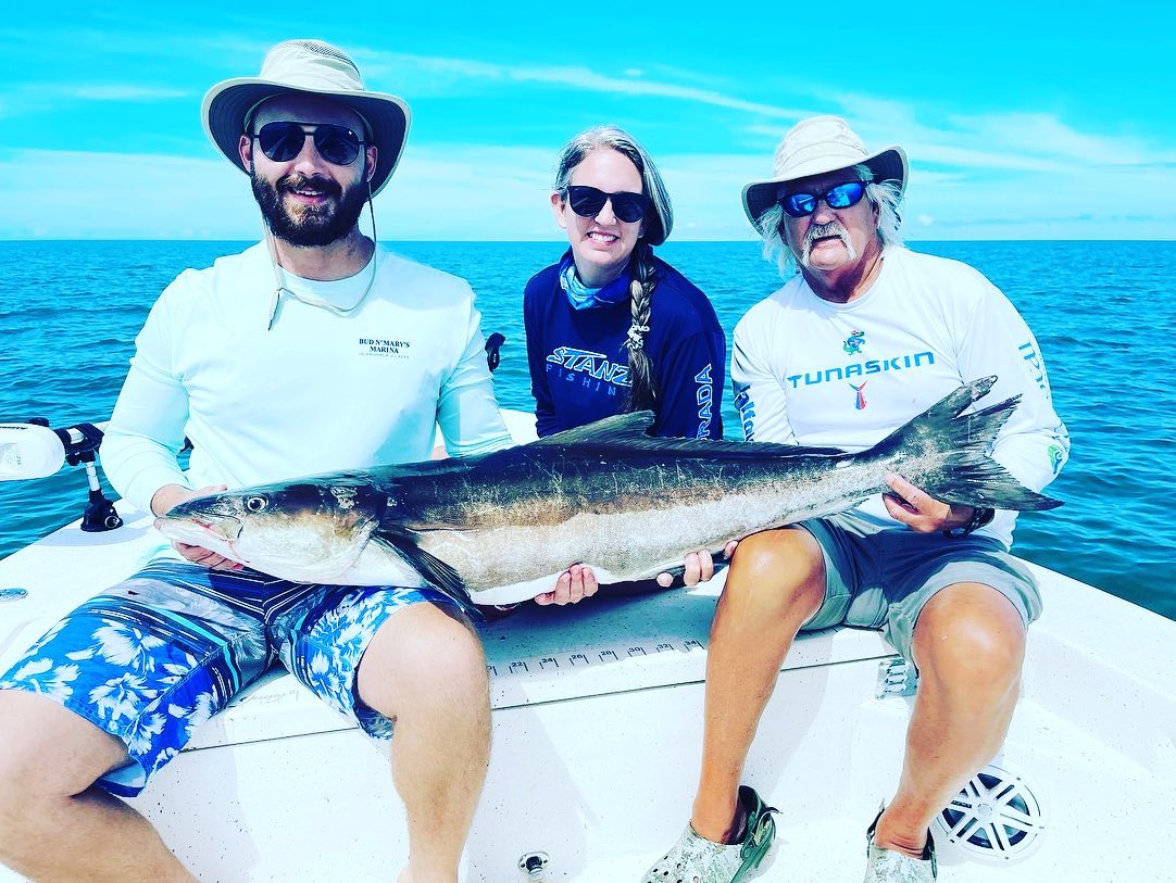 A picture of Crystal River Florida Fishing Adventures Targeting Cobia In Crystal River