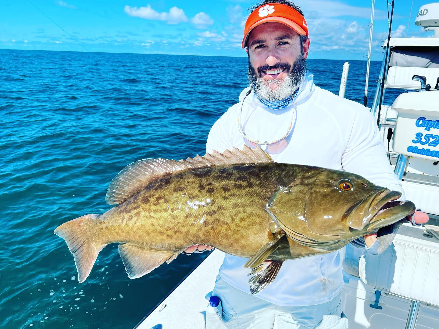 A picture of Crystal River Florida Fishing Adventures Fishing for Gag Grouper in Crystal River: September