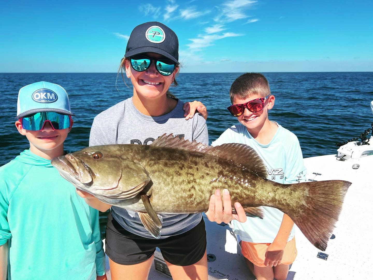 A picture of Crystal River Florida Fishing Adventures Gag Grouper Fishing In Crystal River